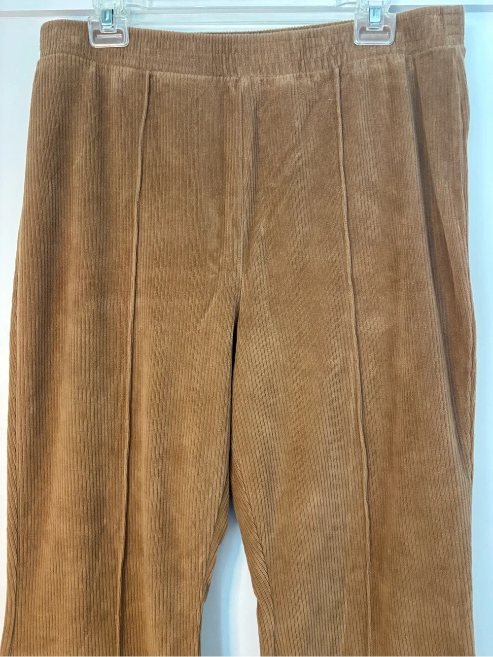 aerie Corduroy Flare Pants in Camel size XL short